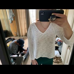 See Through White Top